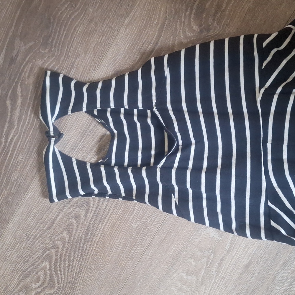 Cotton stripped sun dress.